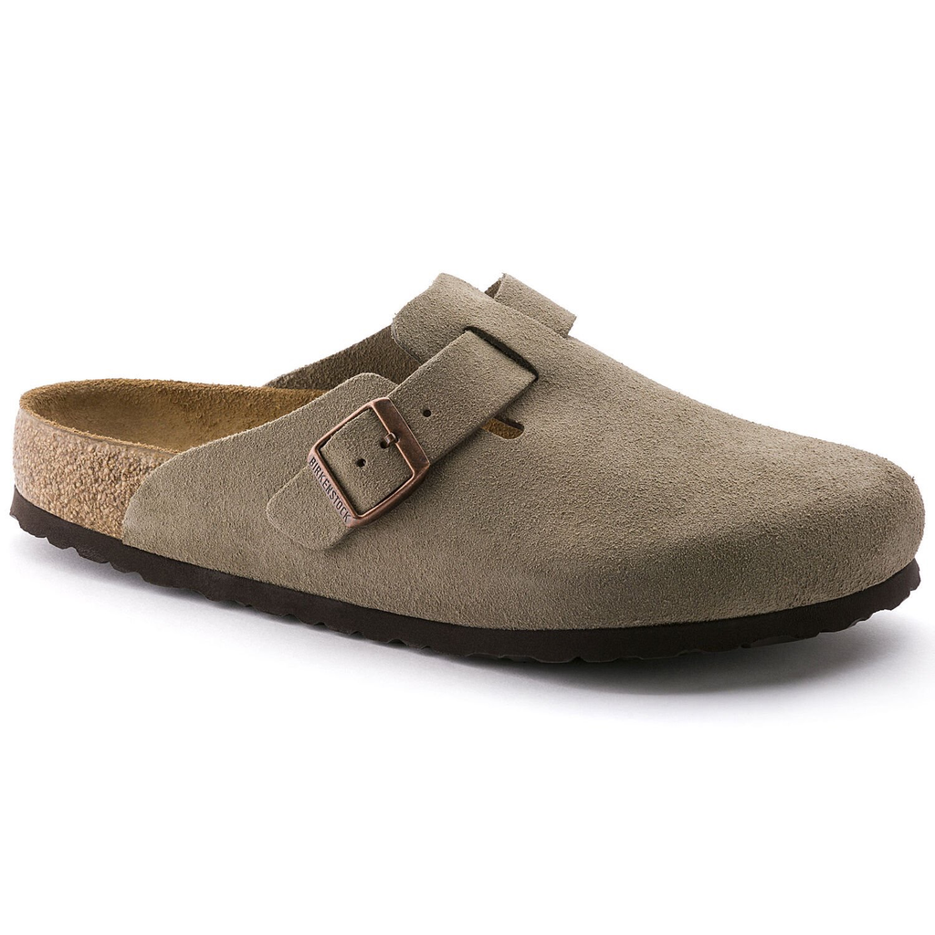 Boston Clog Suede Soft Footbed