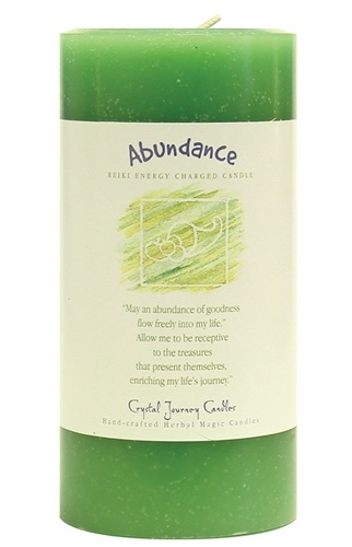Pillar 3x6 Candle-Abundance