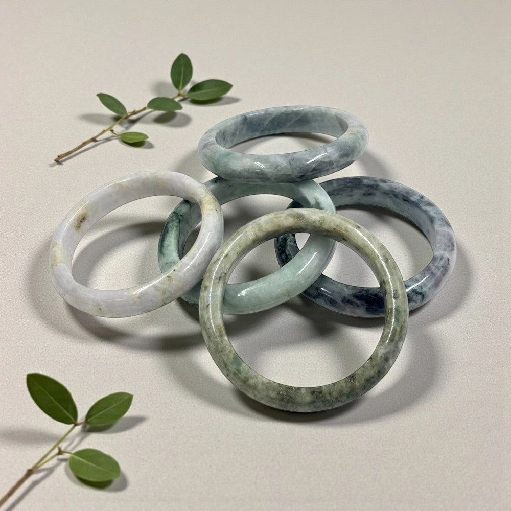 Burmese Jade Bangle-14mm