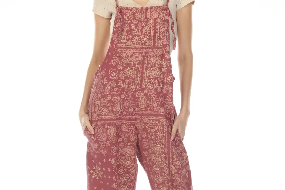 100% Cotton Bandana Overalls