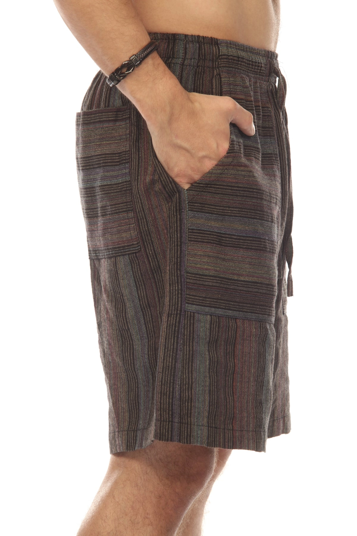 Men's Yarn Dye Cotton Shorts