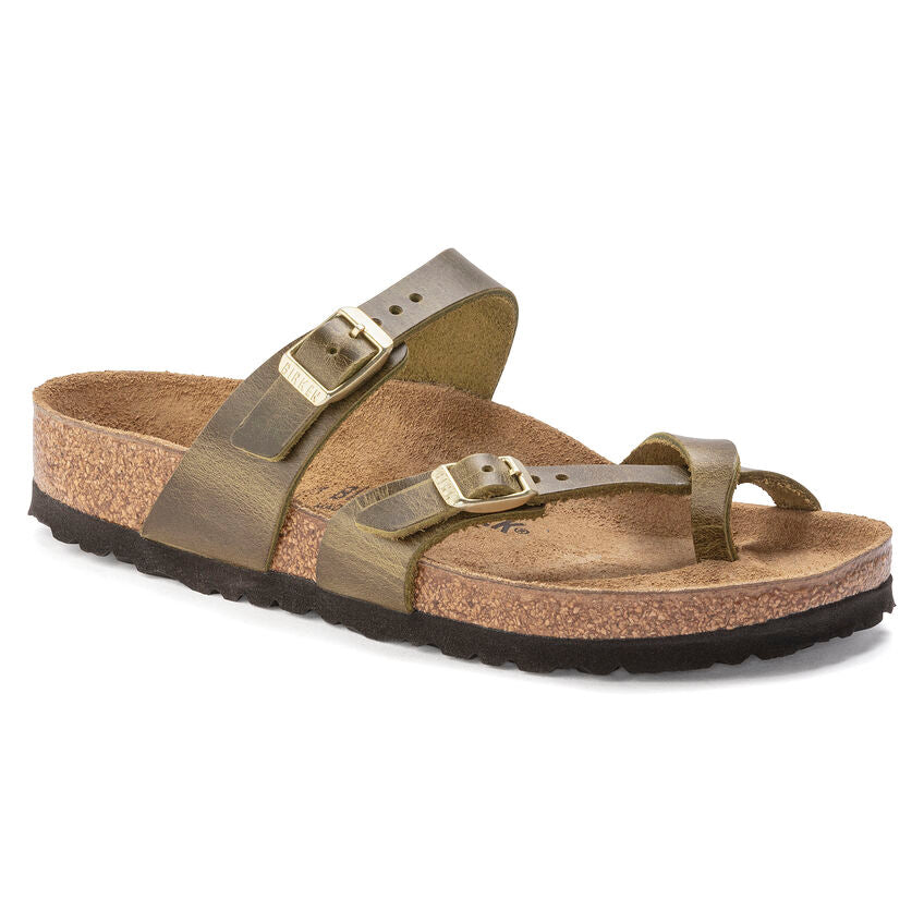 Mayari Oiled Leather Sandal