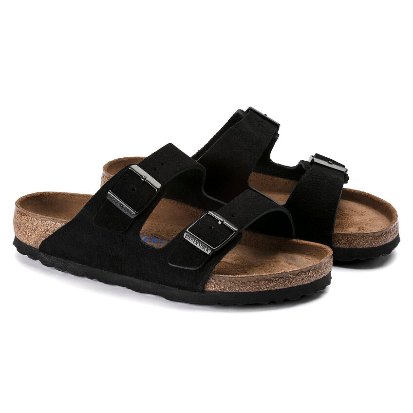 Arizona Suede Soft Footbed Sandal