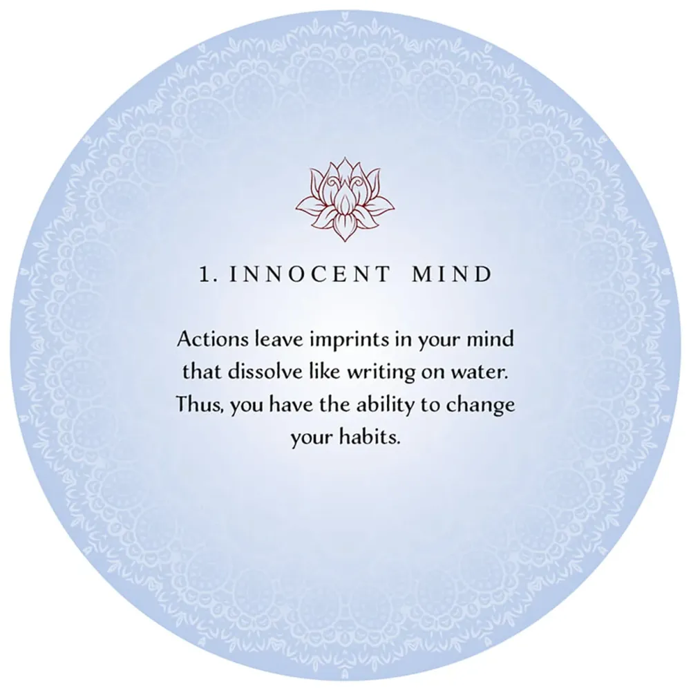 Buddhism Oracle Cards: The Science of Peace & Happiness