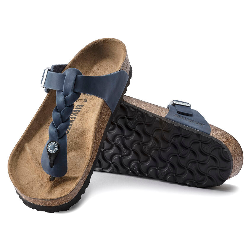 Gizeh Braid Oiled Leather Sandal