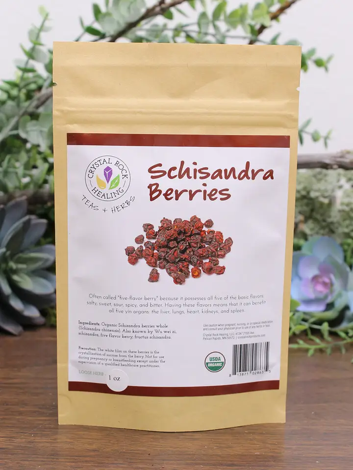 Schisandra Berries Loose Herb 1oz Organic