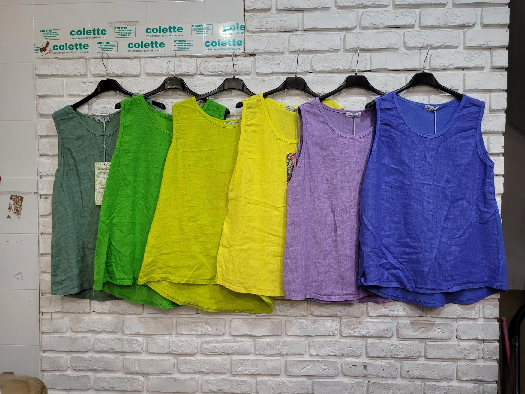 Linen/Cotton Tank Top