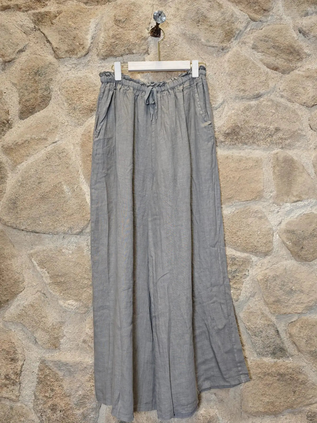 Linen Wide Leg Pants