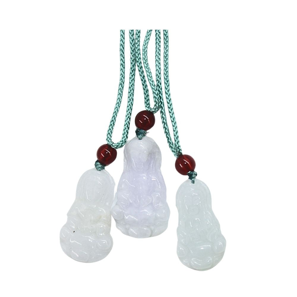 Jade Kwan Yin Necklace