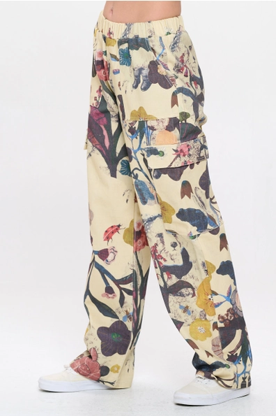Botanical Print Pants