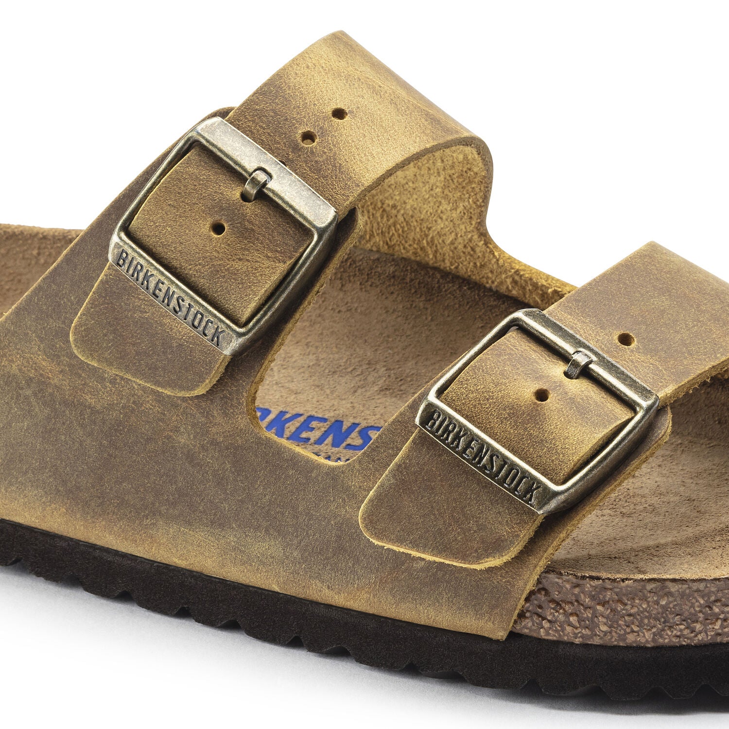Arizona Oiled Leather Soft Footbed Sandal
