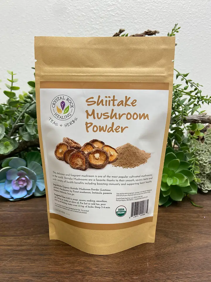 Shiitake Mushroom Powder 2 oz Organic