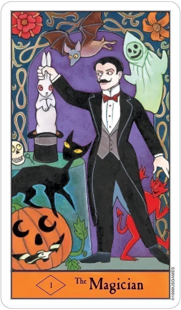 Halloween Tarot Deck/Book
