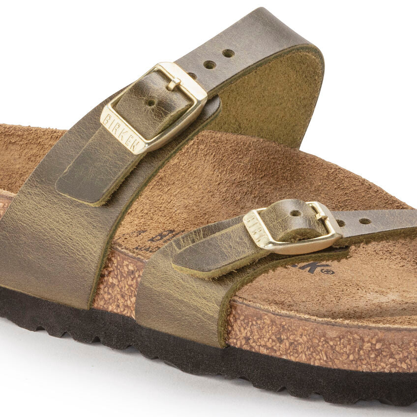 Mayari Oiled Leather Sandal
