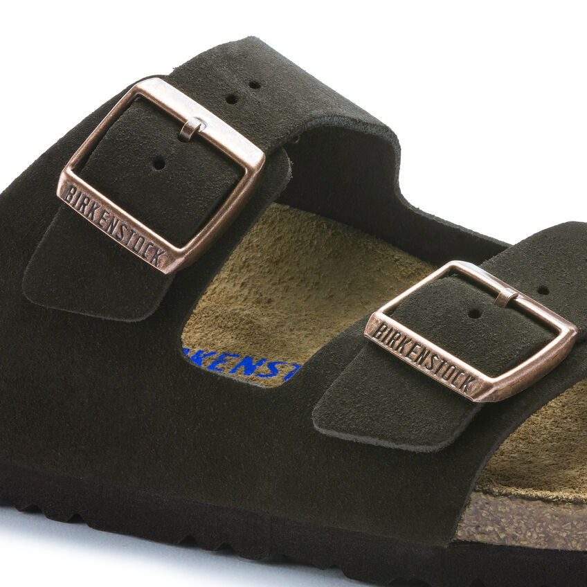 Arizona Suede Soft Footbed Sandal