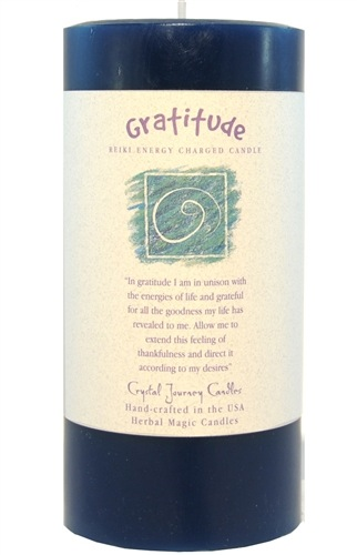 Pillar 3x6 Candle-Gratitude