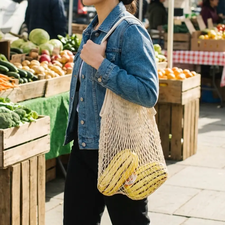 Organic Cotton Net Bag