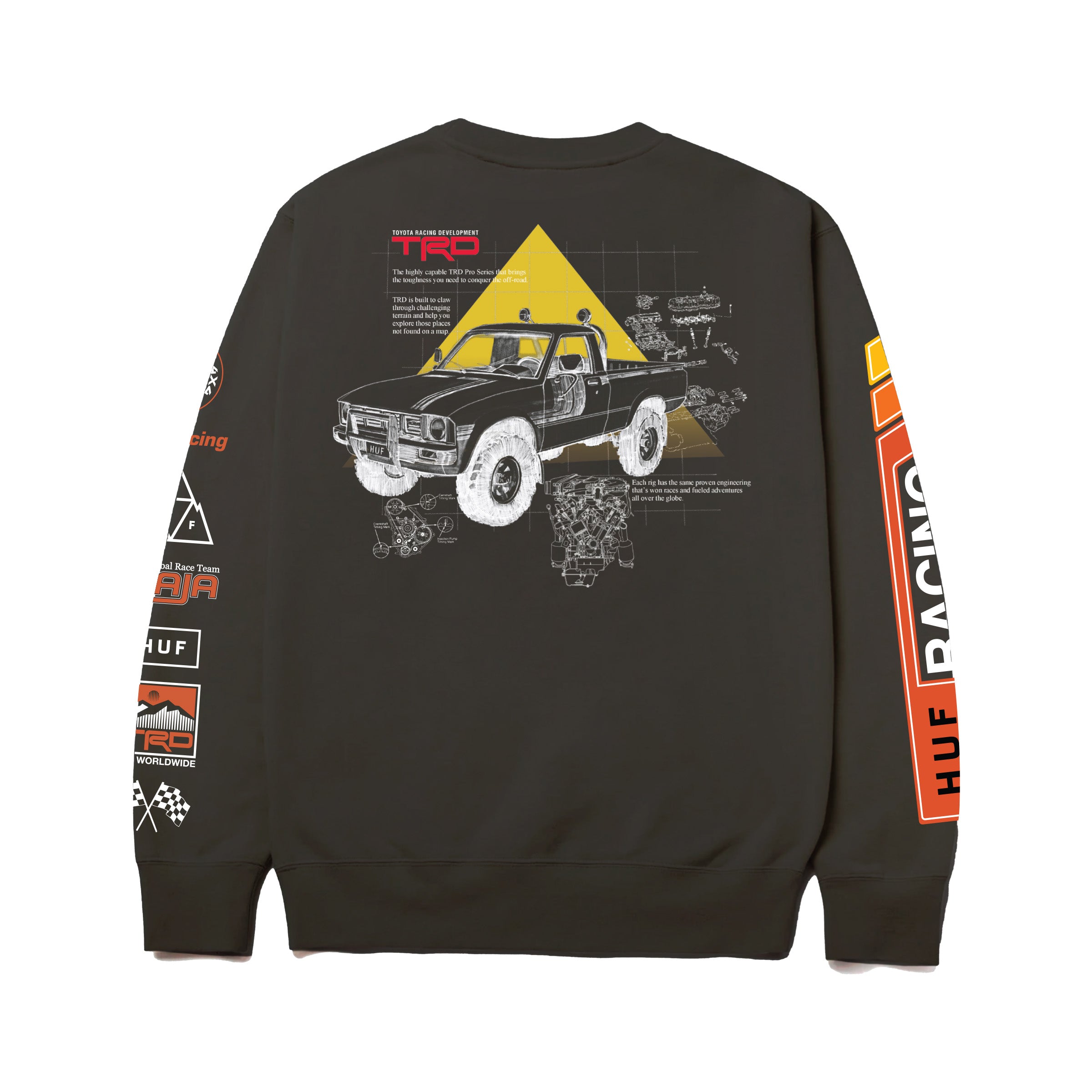 Concept Crew Neck Fleece Sweatshirt