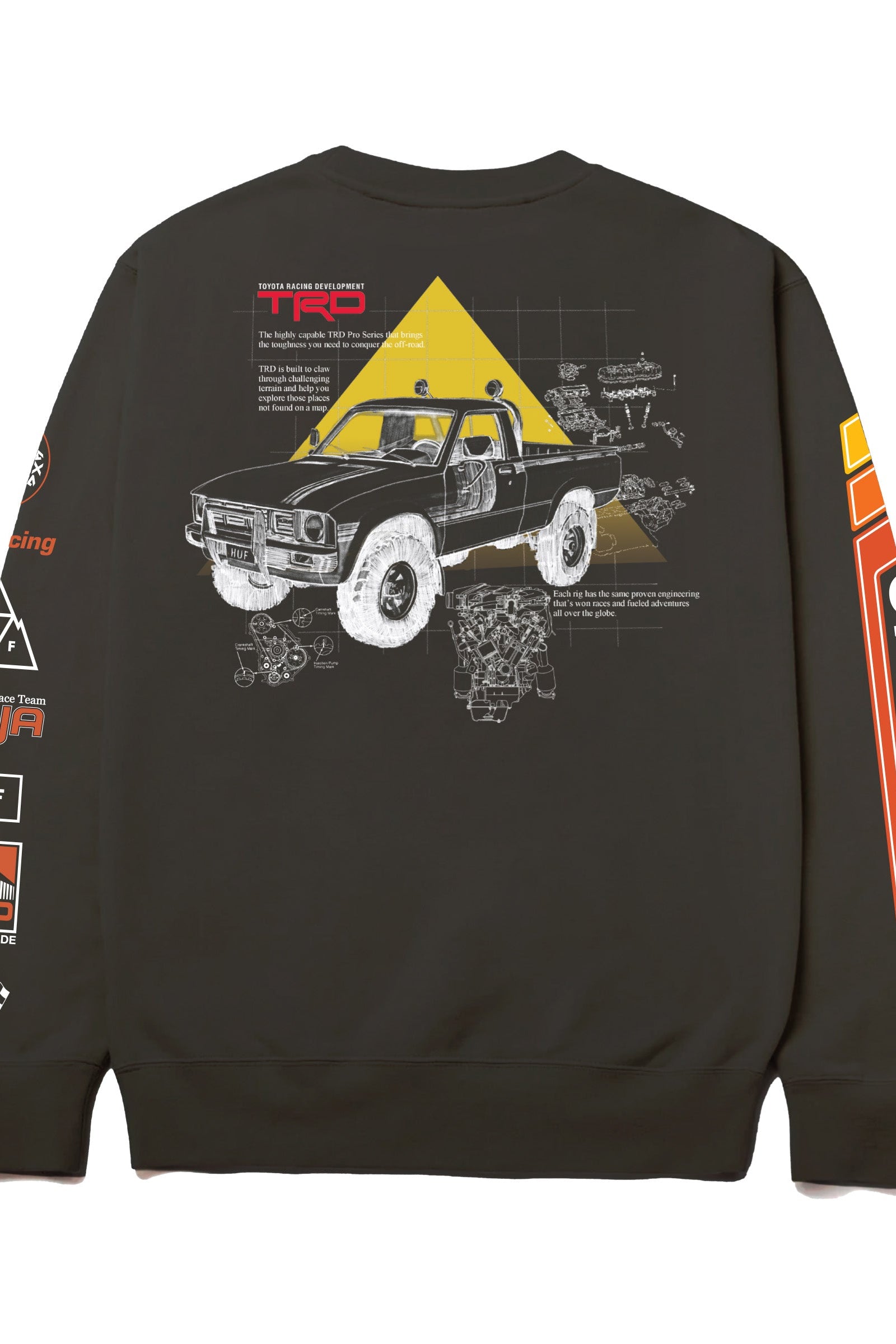 Concept Crew Neck Fleece Sweatshirt