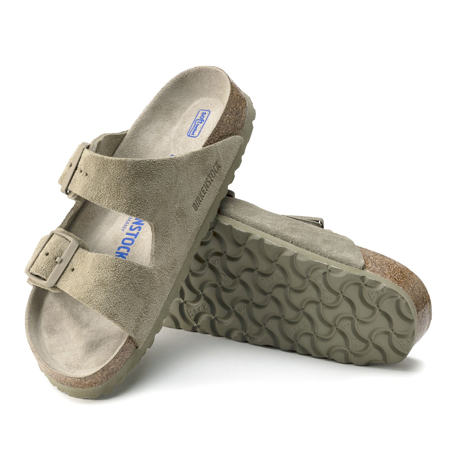 Arizona Suede Soft Footbed Sandal
