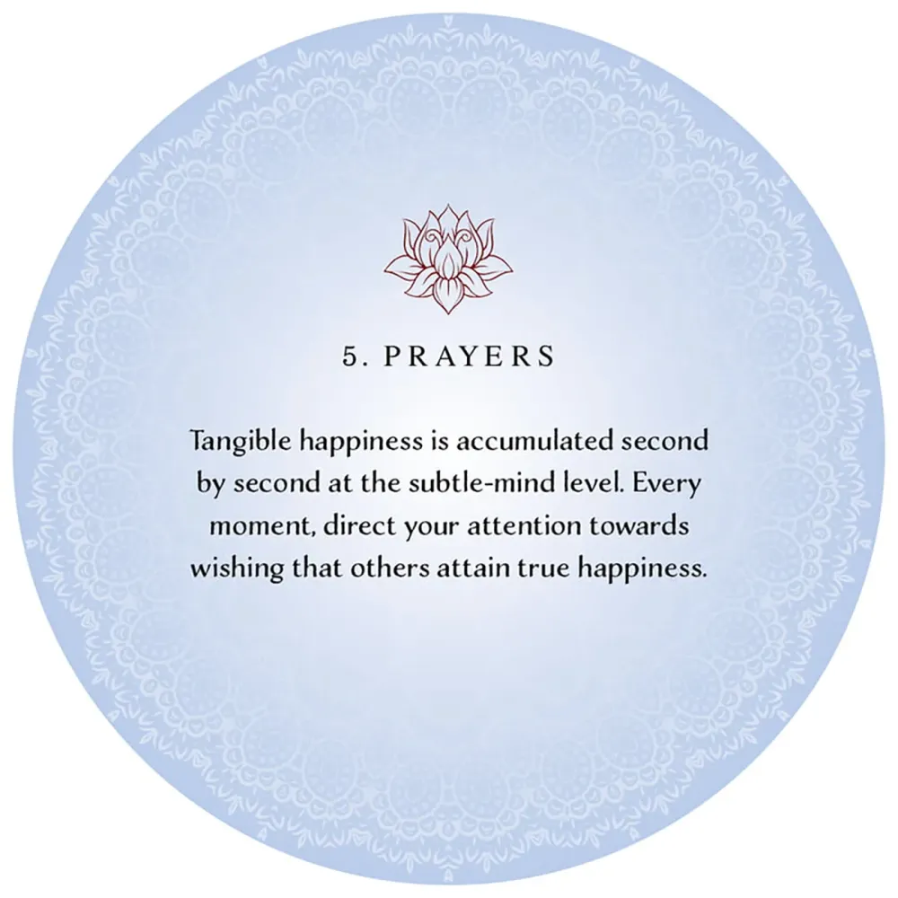 Buddhism Oracle Cards: The Science of Peace & Happiness