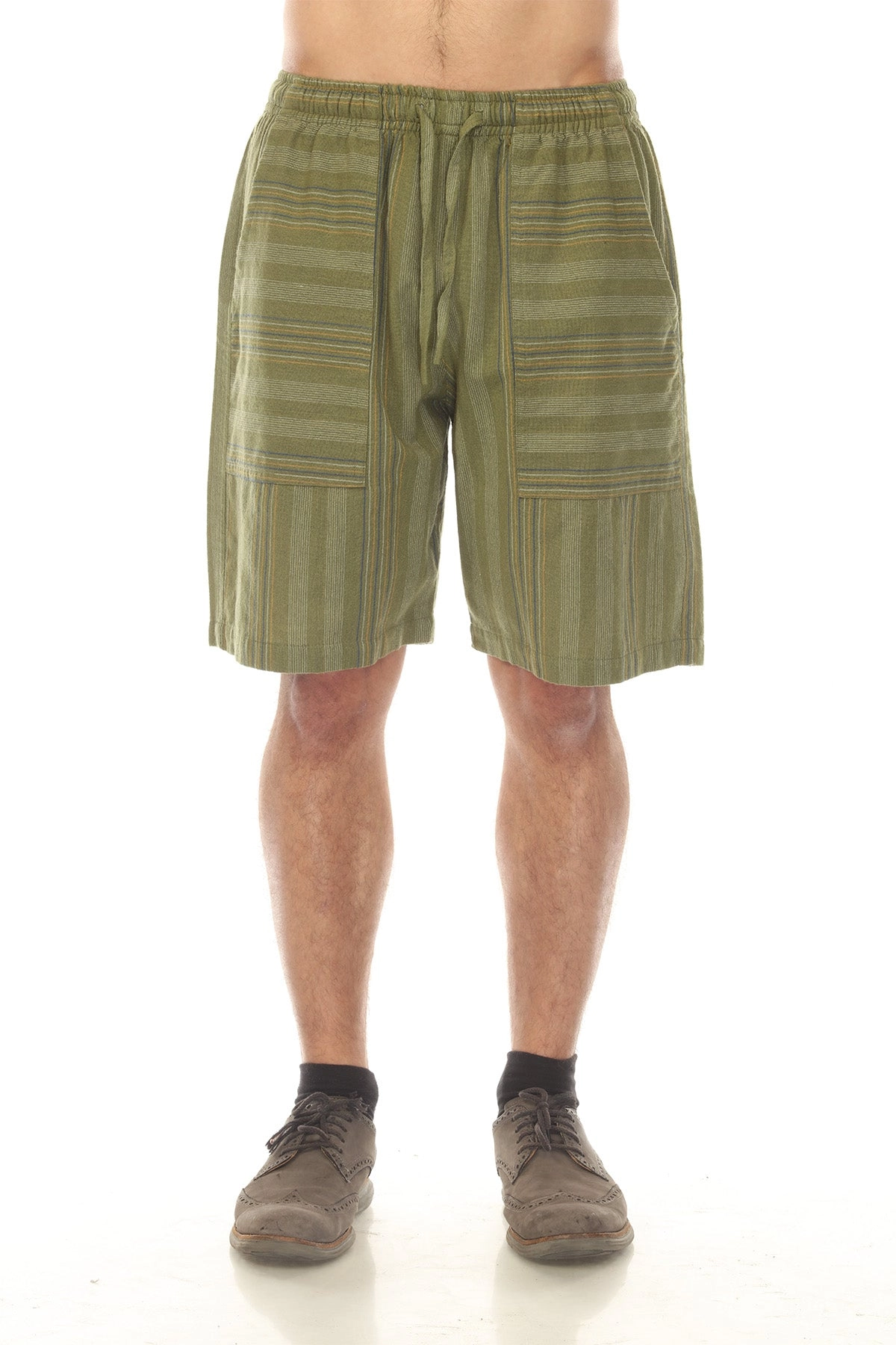 Men's Yarn Dye Cotton Shorts