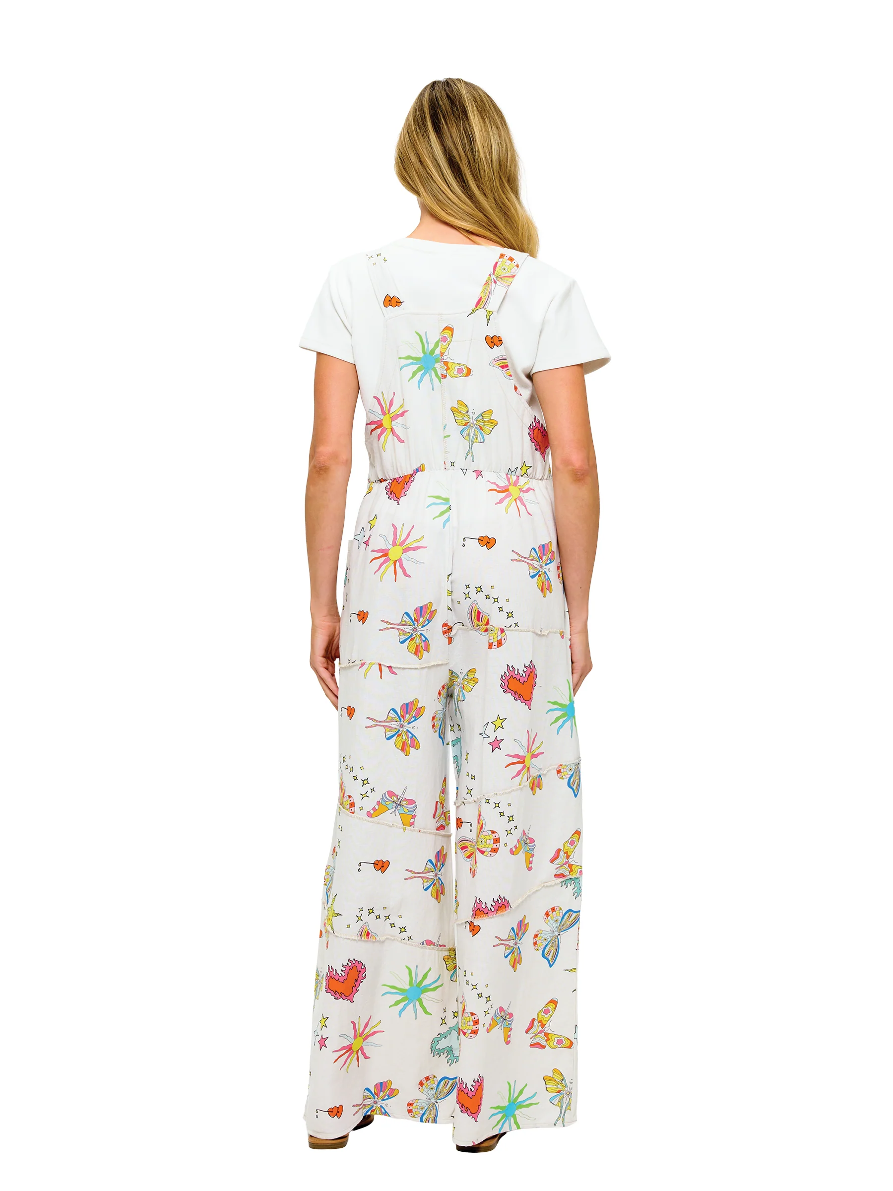 Whimsical Celestial Overalls