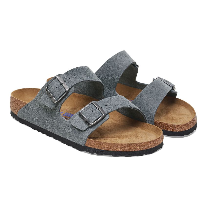 Arizona Suede Soft Footbed Sandal