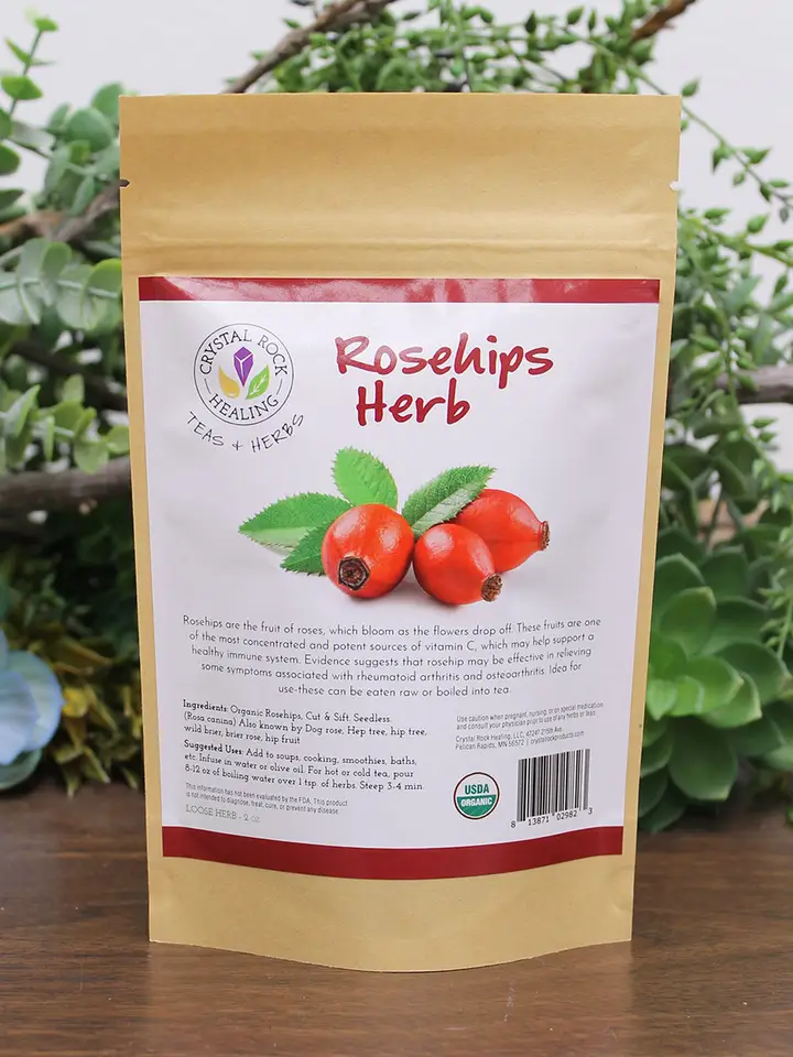Rosehips Organic Herb 2oz
