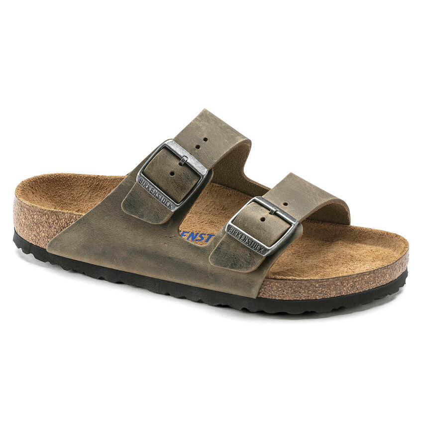 Arizona Oiled Leather Soft Footbed Sandal