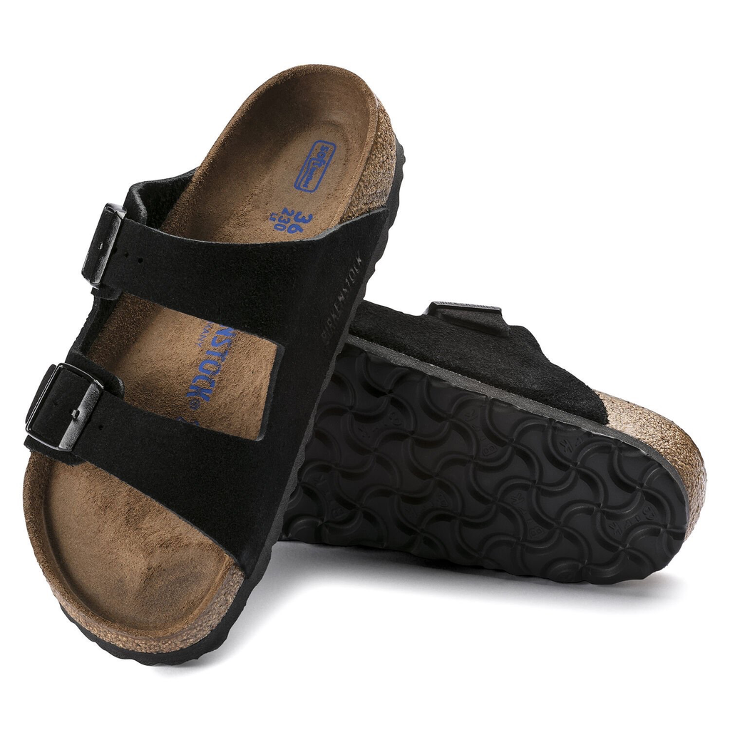 Arizona Suede Soft Footbed Sandal