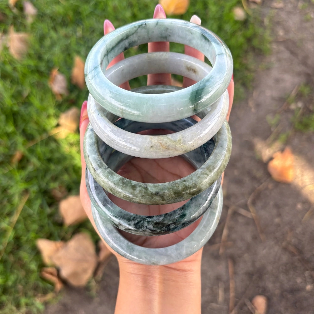Burmese Jade Bangle-14mm