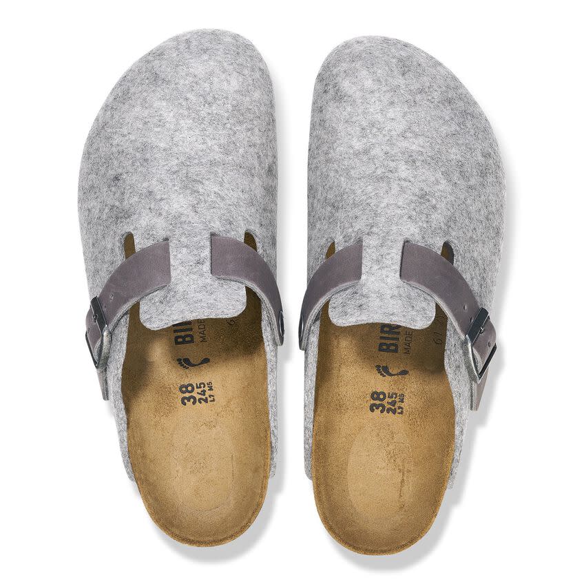 Boston Felt/Leather Clog