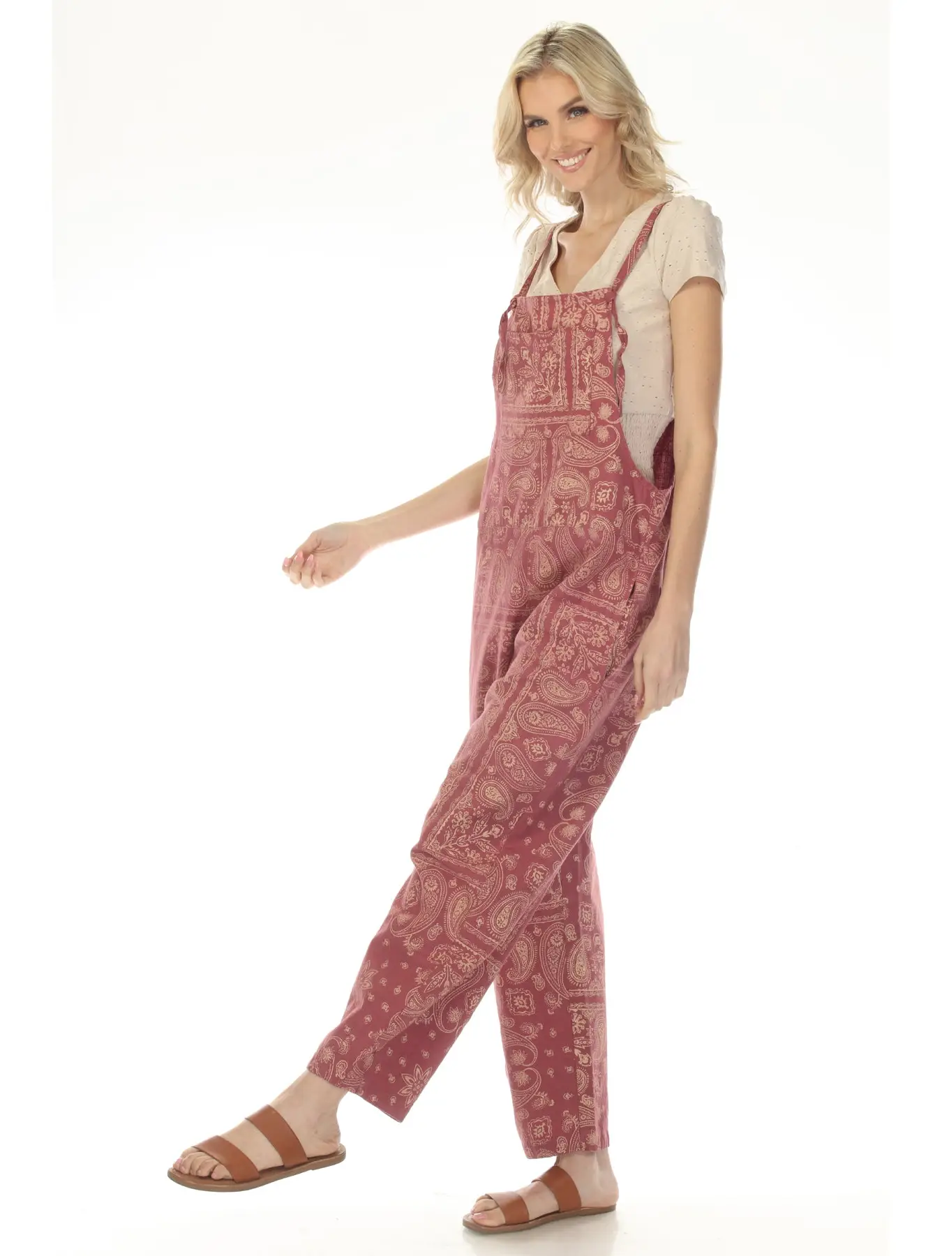 100% Cotton Bandana Overalls