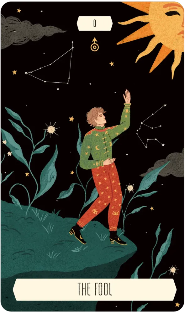 Zodiac Tarot in a Tin