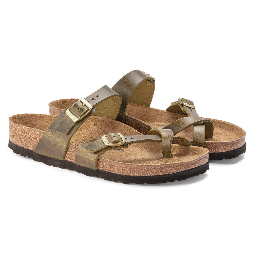 Mayari Oiled Leather Sandal