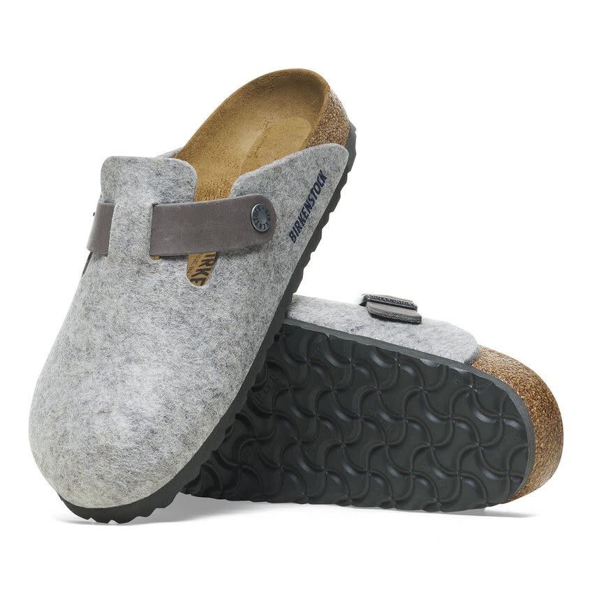 Boston Felt/Leather Clog