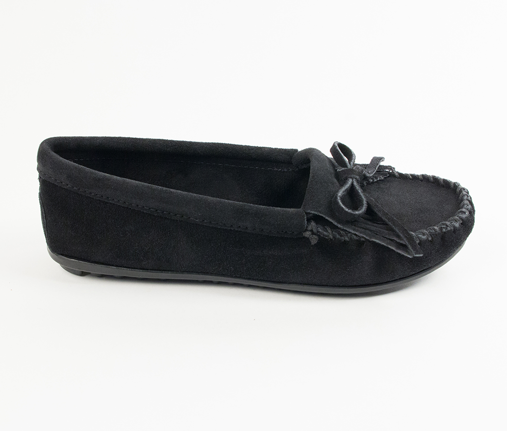 Kilty Suede Moccasin