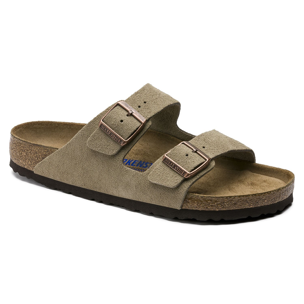 Arizona Suede Soft Footbed Sandal