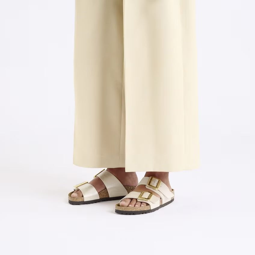 Sydney Luxe Buckle Birko-Flor Sandal