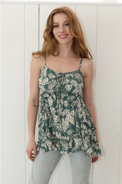 Print Tank w/ Ruffles