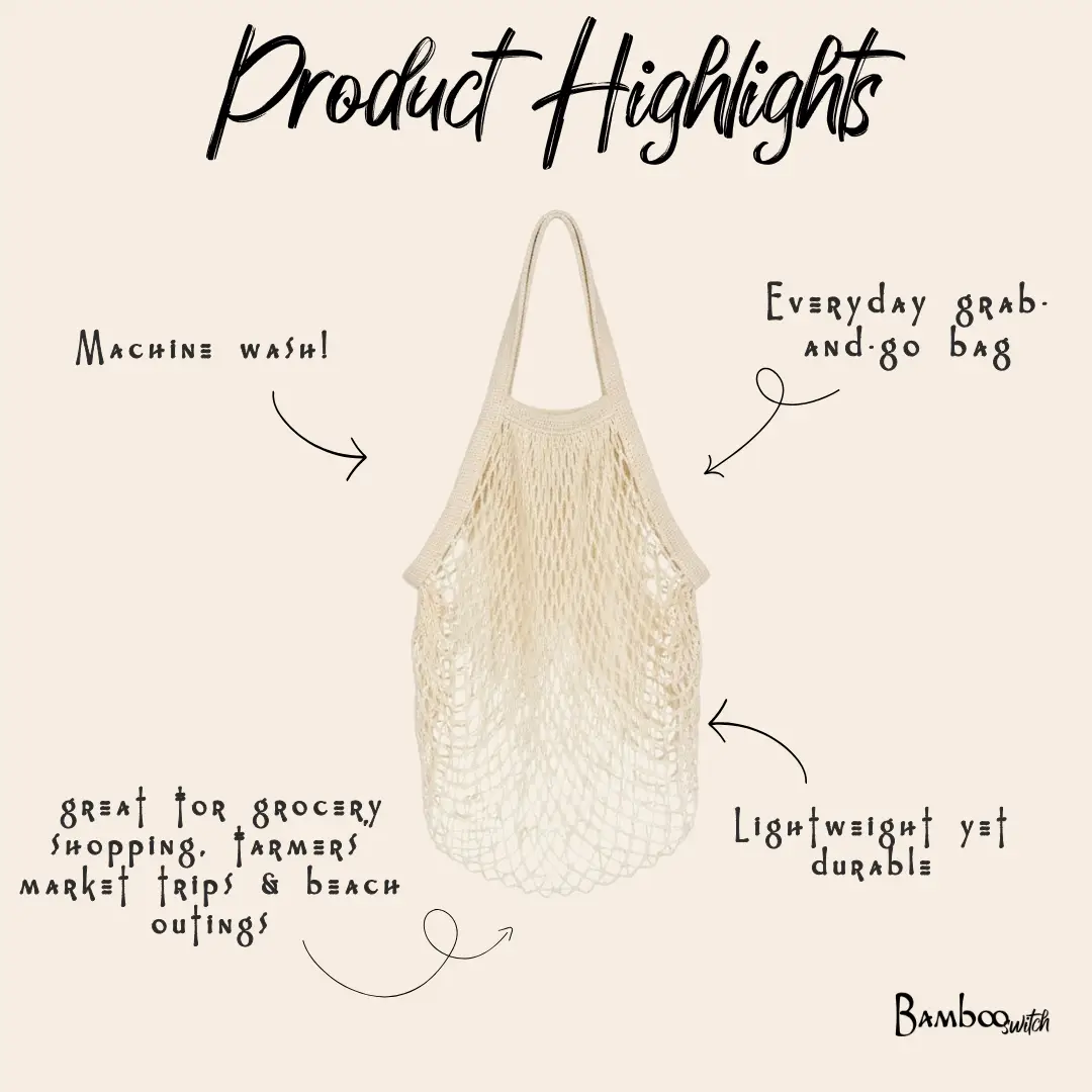 Organic Cotton Net Bag