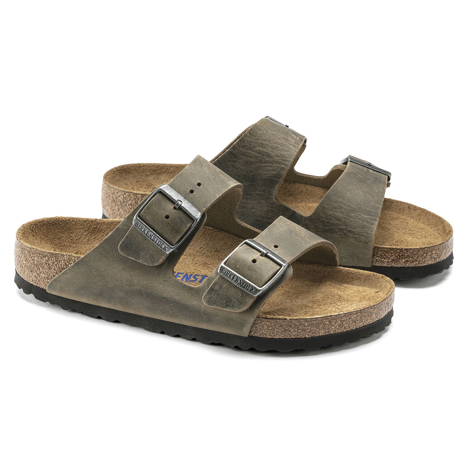Arizona Oiled Leather Soft Footbed Sandal