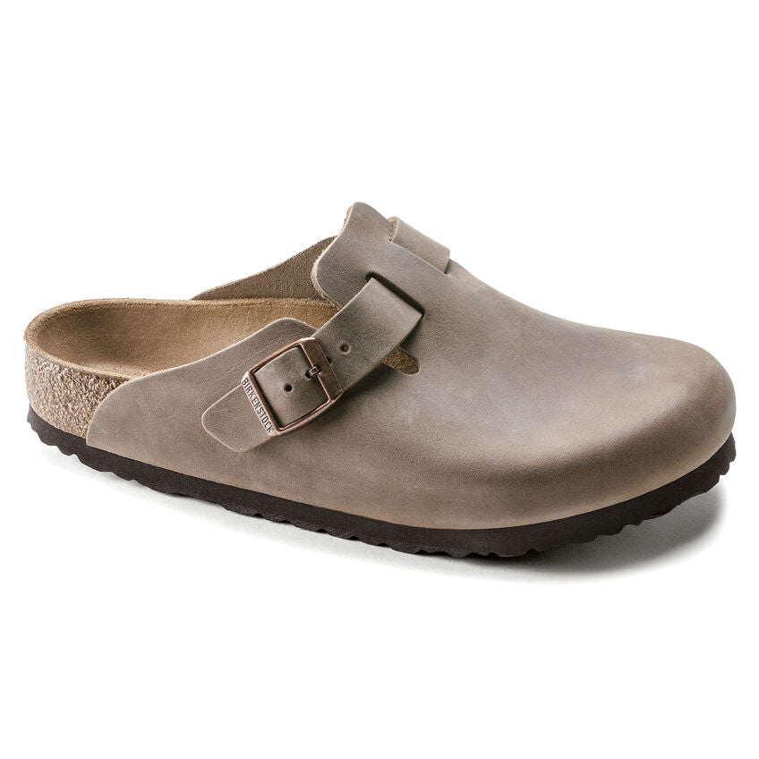 Birkenstock Oiled Leather Boston Clog