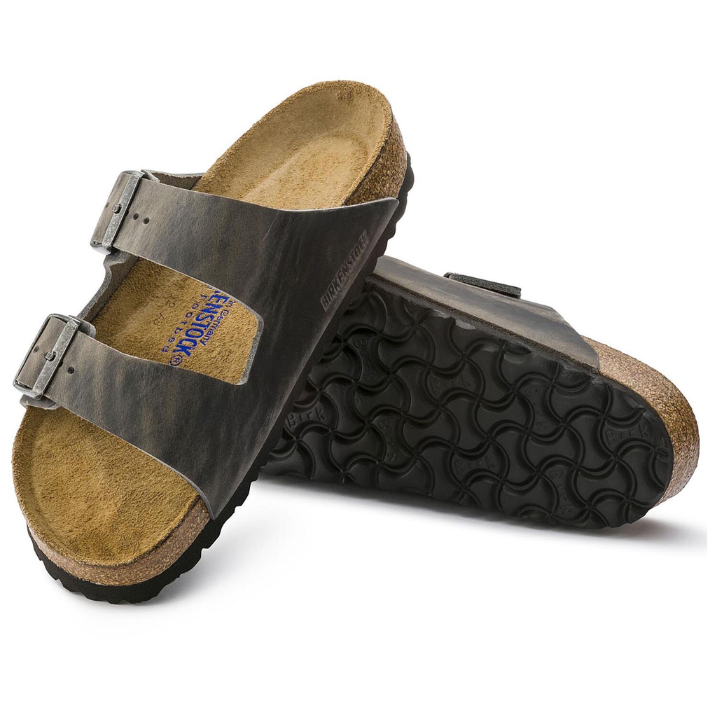 Arizona Oiled Leather Soft Footbed Sandal