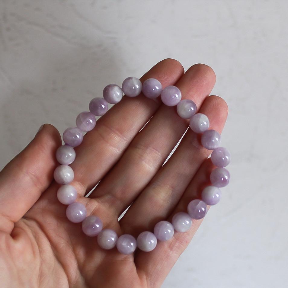 8mm Kunzite Stretch Bracelet