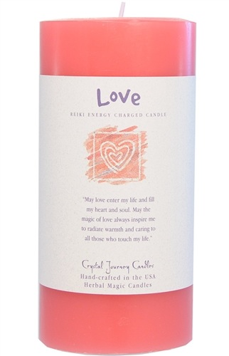 Pillar 3x6 Candle-Love