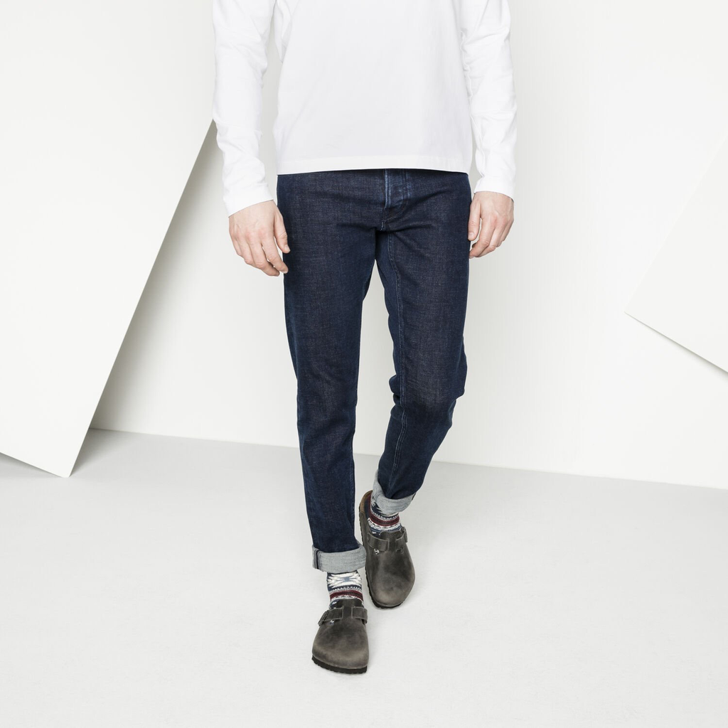 Boston Oiled Leather Soft Footbed Clog