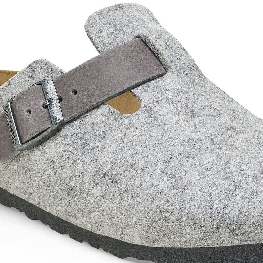 Boston Felt/Leather Clog