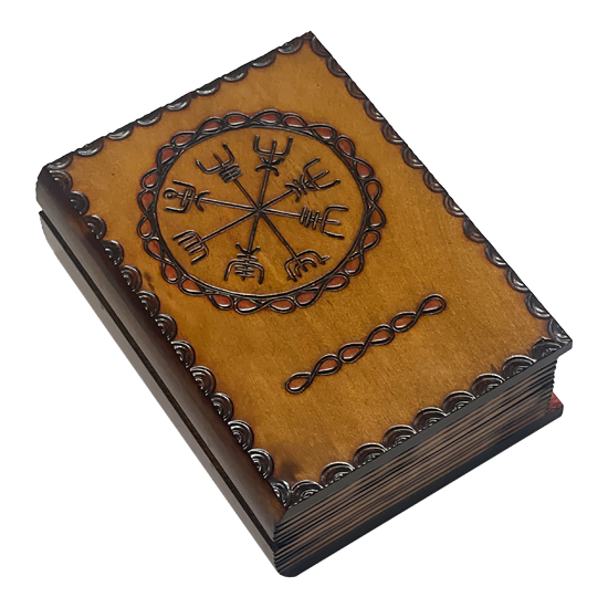 Viking's Compass Wood Box